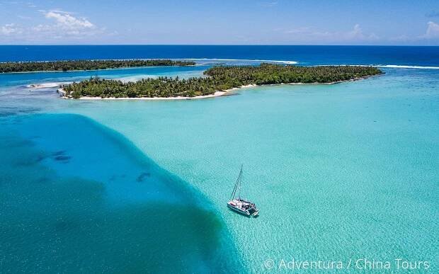 Tahiti a Francouzská Polynésie na katamaránu