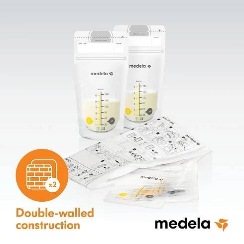 Medela Sáčky na skladování mléka, 180 ml - bal. 50 ks