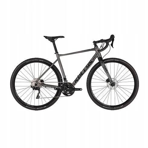 Gravelový bicykel Kellys Soot 50 grey/black L