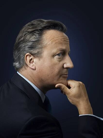 David Cameron Prime Minister Portrait Sitting — Rory Lewis: Portrait & Headshot Photographer