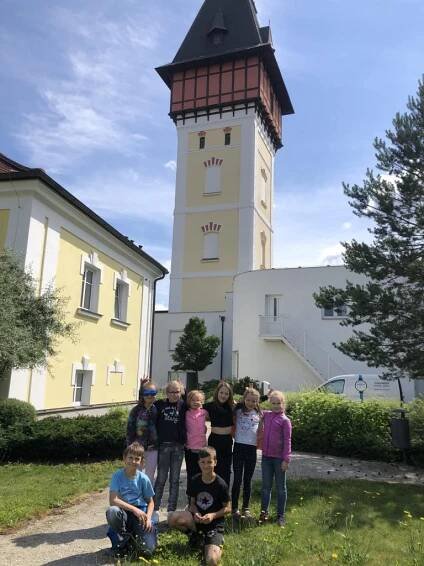 Vodárenská věž - Oficiální stránky ZŠ a MŠ Křemže