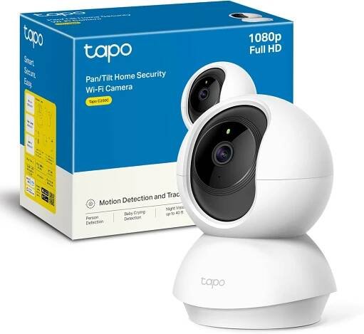 TP-Link Tapo C200C Pan/Tilt Home Security Wi-Fi Camera | Wi-Fi CCTV