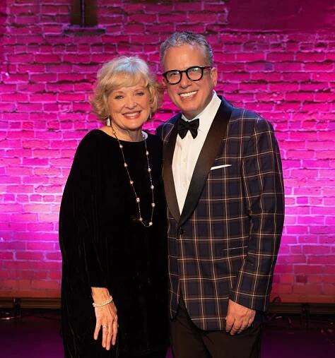 Photo of Christine Ebersole with Billy Stritch