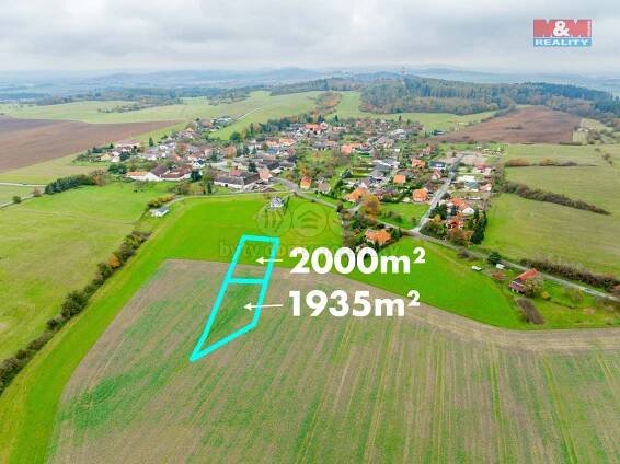 Prodej Pozemek, Klučov, okres Třebíč