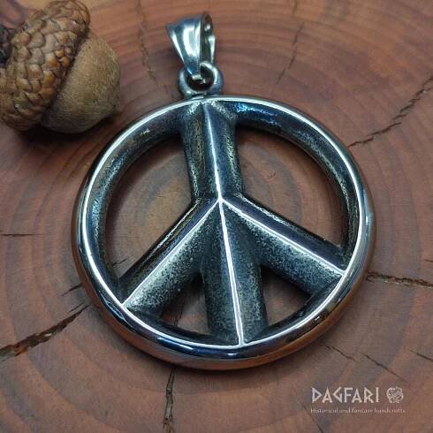 Amulet HIPPIES - MAKE LOVE, NOT WAR!