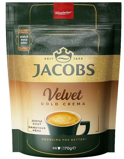 Jacobs Velvet Gold Crema instant 170g