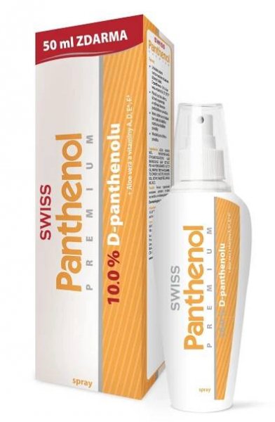Swiss Panthenol PREMIUM 10 % spray 150 + 25 ml