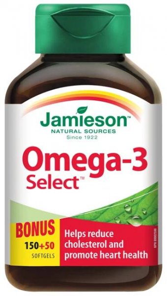 Jamieson Omega-3 Select 1000mg Cps.200