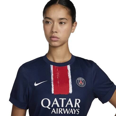 Dámský domácí dres s krátkým rukávem Nike Dri-FIT Paris Saint-Germain Stadium 2024/25