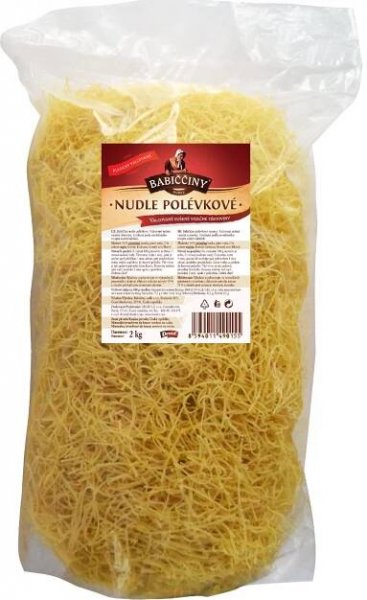 Druid Babiččiny polévkové nudle 2 kg od 193 Kč