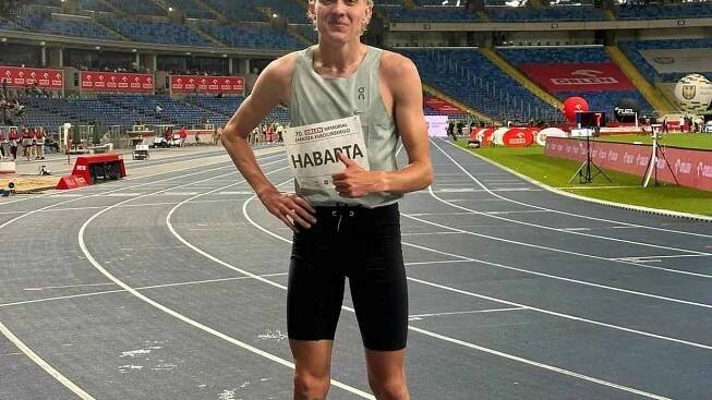 Tomáš Habarta překonal 52 let starý český rekord v běhu na 3000 metrů překážek.