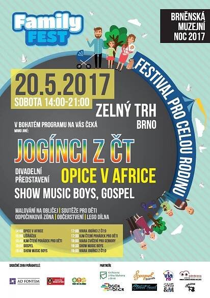 Family Fest – nejen pro rodiče s dětmi : Brno-střed