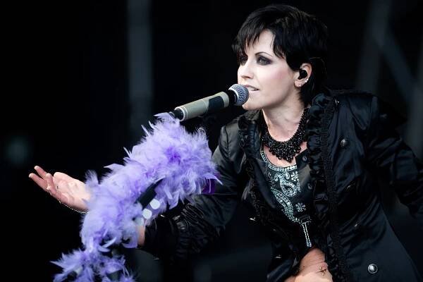 Dolores O'Riordan of The Cranberries