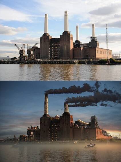 Elektrárna Battersea, Londýn - Velká Británie