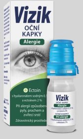 Vizik oční kapky alergie 10ml