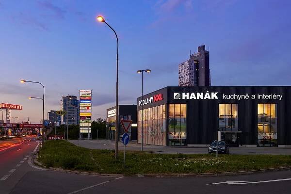 HANÁK Brno – Heršpická — HANÁK Nábytek
