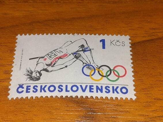 známka Olympiáda Los Angeles 1984