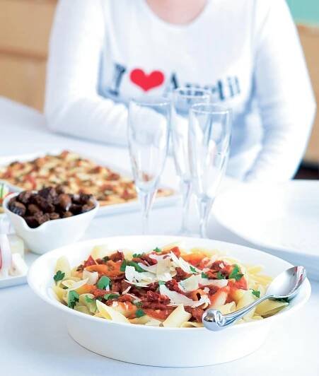 Penne all’ arrabbiata