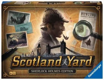 Ravensburger Scotland Yard Sherlock Holmes / Délka hry: 60 minut / Počet hráčů: 1-6 / od 8 let