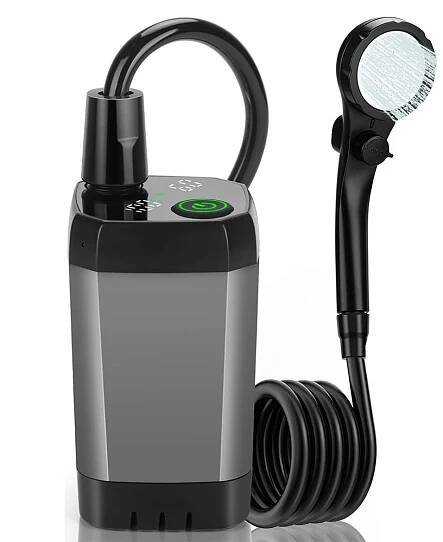 Portable Shower for Camping, Rechargeable Camping 
