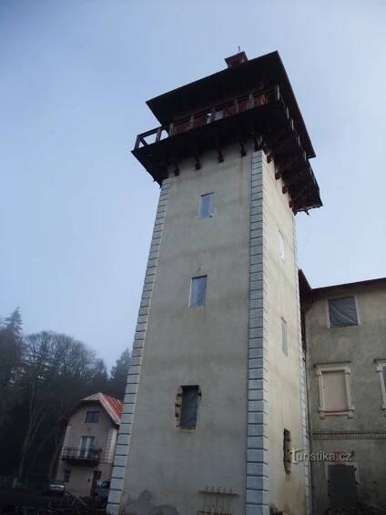Rozhledna Kamzík, Mariánské... - Rozhledna
