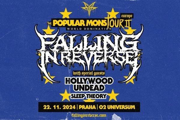 22.11. Falling in Reverse - Praha, O2 Universum | Rádio BEAT: První bigbít u nás