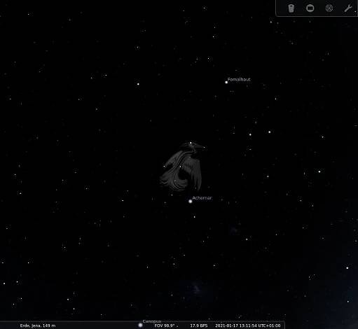 depiction in Stellarium by Fabien Chéreau (since 2000 CE)