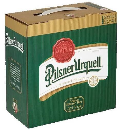 Pilsner Urquell 12° 8x 0,5 l od 29 Kč