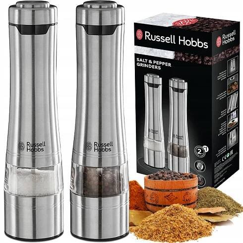 Elektrický mlýnek Russell Hobbs Classics 23460-56 0 W stříbrný/šedý