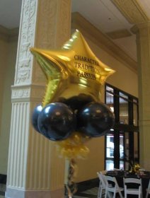 Balloon Decor of Central California - WRITING/CUSTOMIZED VINYL LETTERING