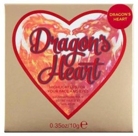 I Heart Revolution Dragon's Heart Highlighter 10 g Srdcový rozjasňovač 3