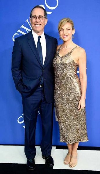 Jerry Seinfeld and Jessica Seinfeld attend the 2018 CFDA Fashion Awards at Brooklyn Museum on June 4, 2018, in New York City