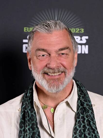Ray Stevenson at an event for Ahsoka (2023)
