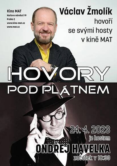 Hovory pod plátnem s Ondřejem Havelkou - program a vstupenky online