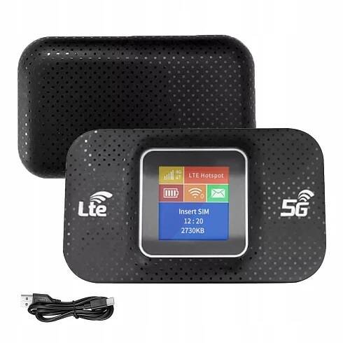 Mobilní přenosný 4G LTE router na SIM kartu Rebel WIFI 3650 mAh 150Mbps