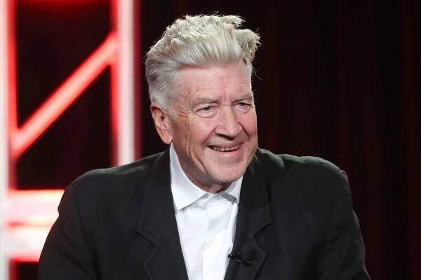 Director David Lynch of the television show 'Twin Peaks' speaks onstage during the Showtime portion of the 2017 Winter Television Critics Association Press Tour