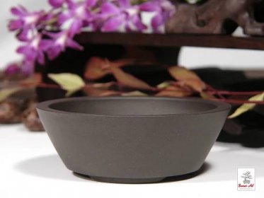 Kvalitná bonsai miska z tmavej yixingskej keramiky - Bonsai Art