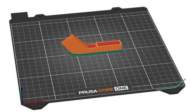 Prusa Core One Nozzle Wiper Remix and Purge Bin by 6d6178 | Download free STL model | Printables.com