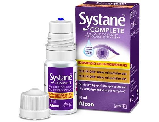 Systane Complete zvlhč. oční kapky 10 ml