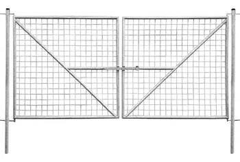 Dvoukřídlá brána DÁLNICE - rozměr 4000 × 1900 mm
