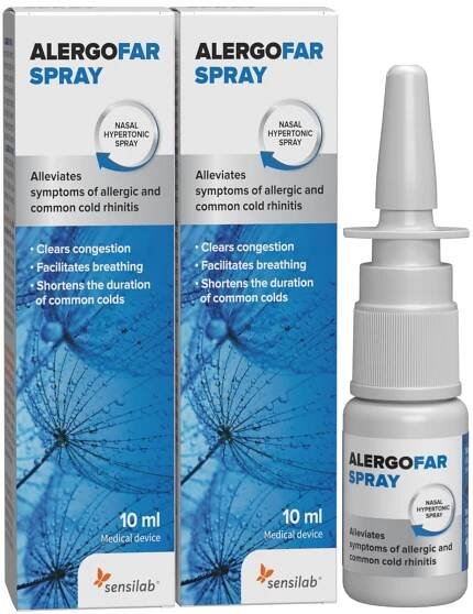 AlergoFAR sprej do nosu, dvojbalení