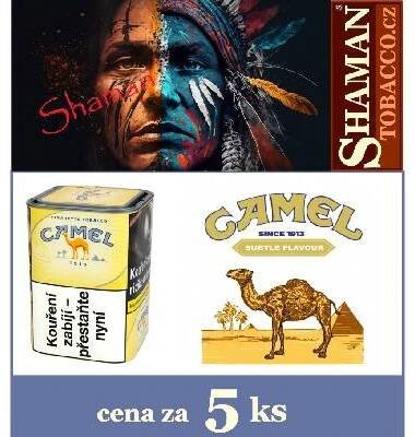 5x Camel 70g cigaretový tabák (350g)