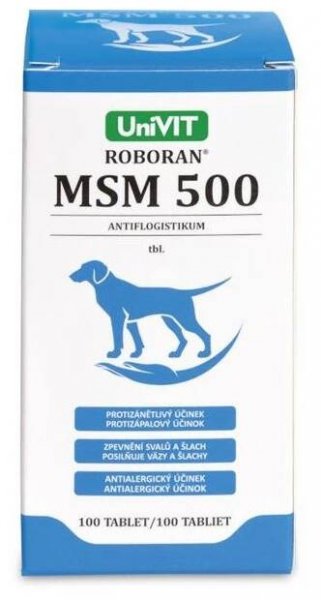 Roboran MSM 500 pro psy 100tbl