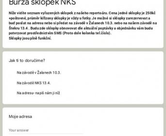 Burza sklopek NKS
