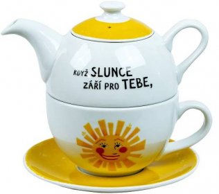 Porcelánový Tea For One čajový set