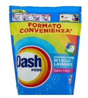 Kapsle na praní Dash Pods Salva Colore, 50 kapslí