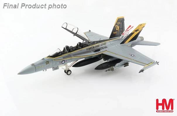 F/A-18D Hornet USMC VMFA(AW)-242 Bats, DT01, Yokota AB, Japan, August 2020 | Sběratelské modely letadel, tanků a vojenské