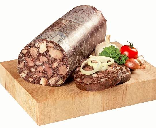 Tlačenka tmavá - MÚÚÚ - maso uzeniny Písek