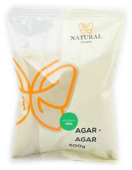 Agar prášek 500g, Natural Jihlava - #biolevel#