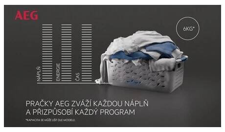SET Pračka AEG LFR71862BC + Sušička prádla AEG 8000 AbsoluteCare® TR8182C